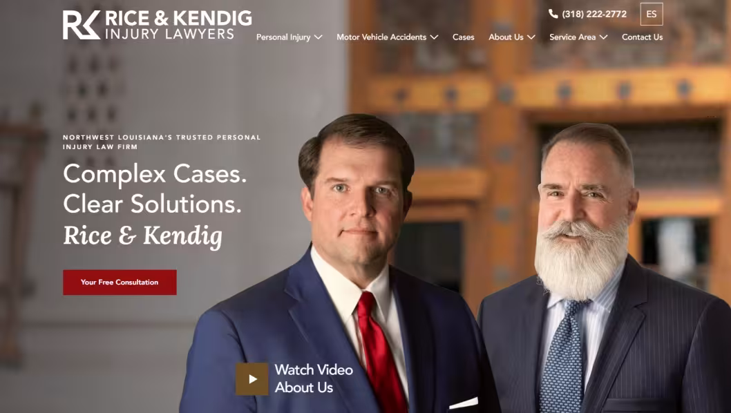 Website after