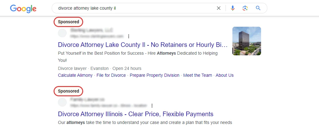 PPC for family attorneys