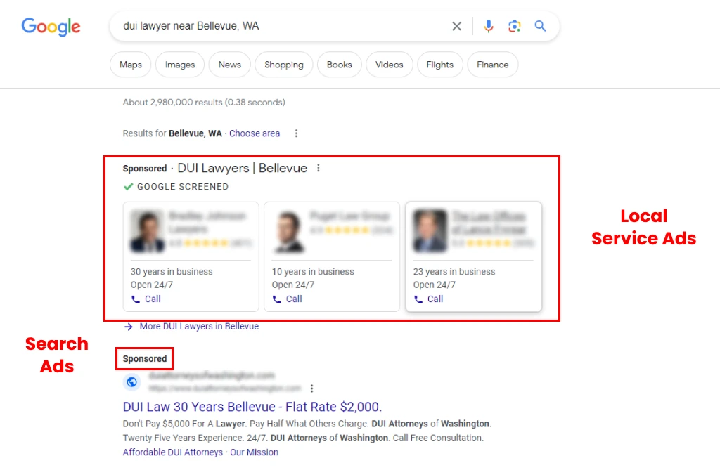 Types of ads in google
