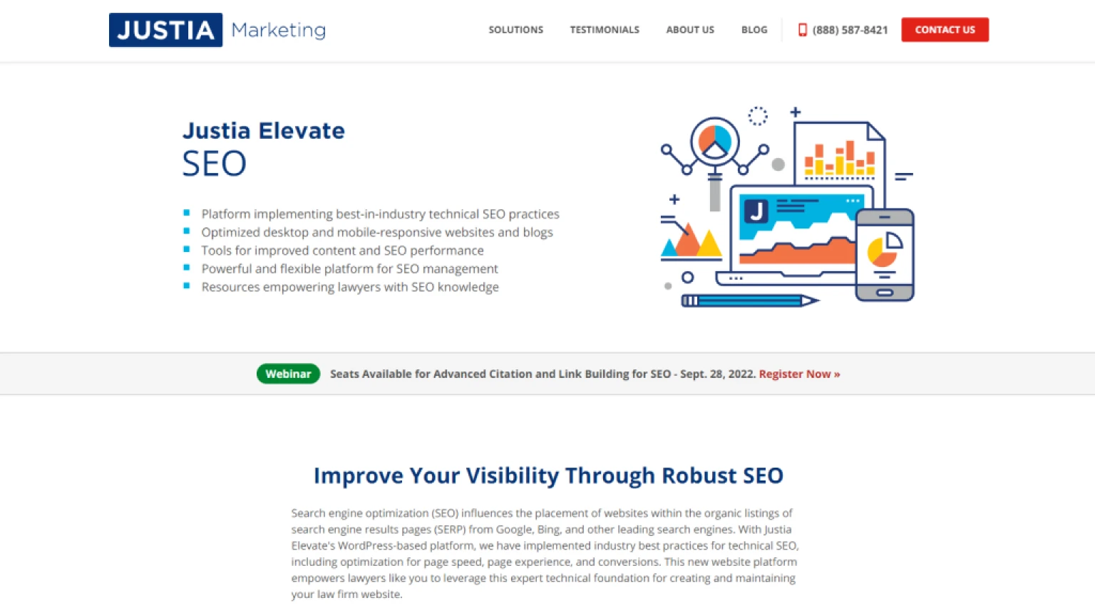 Justia SEO Services