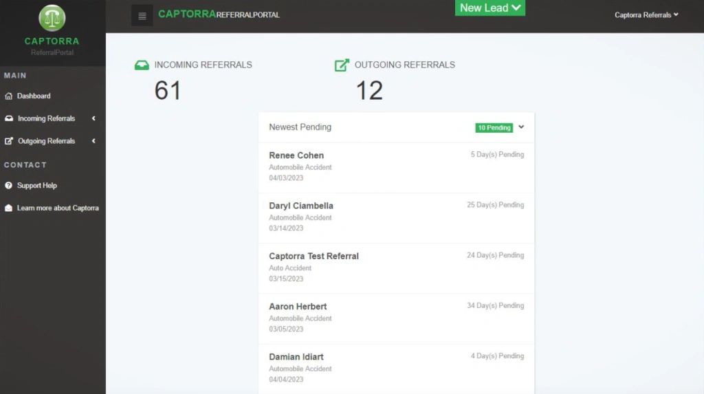 Captorra CRM