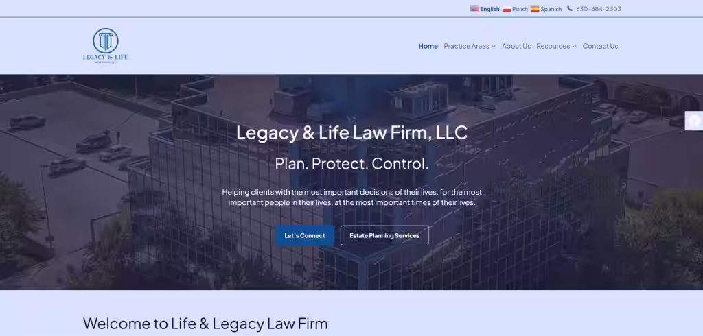 Legacy and Life Law Firm, LLC