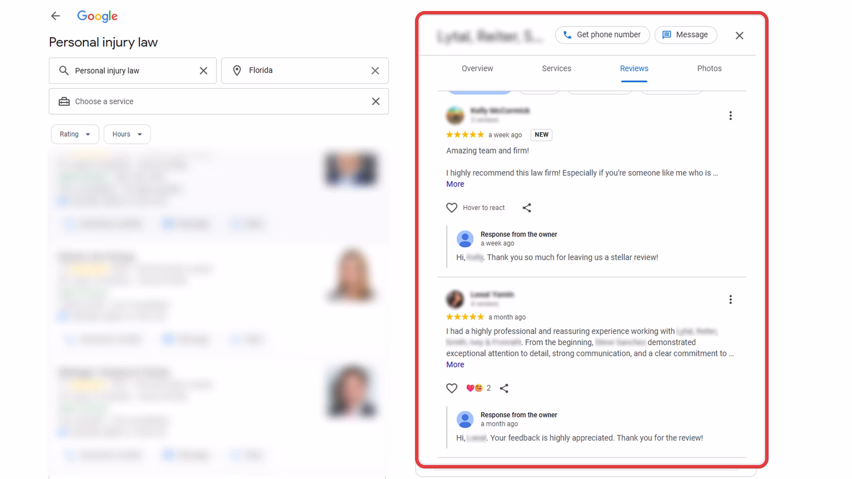 Client Reviews