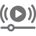 grey podcast icon