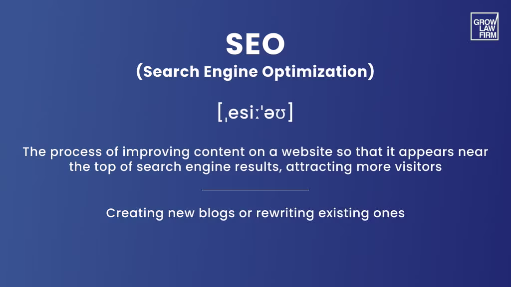 SEO for business attorneys