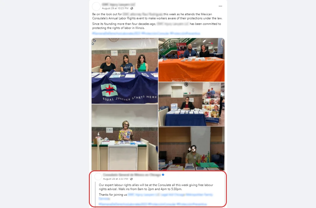 Community mentions