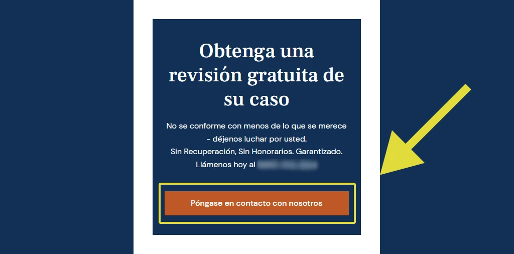 A CTA in Spanish