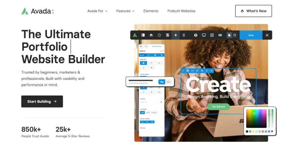 Avada Wordpress theme