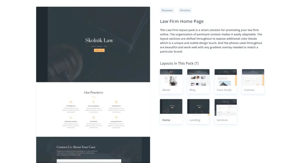 Divi Wordpress theme