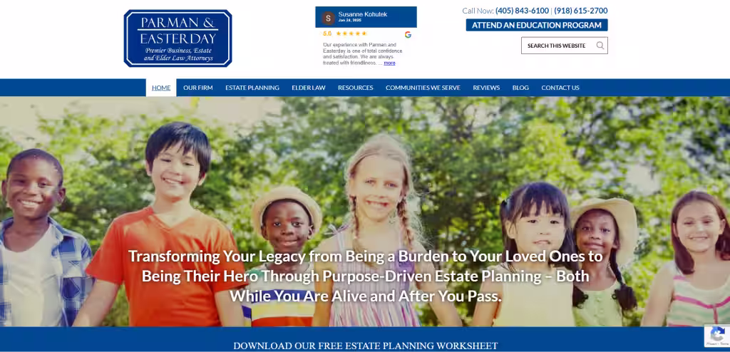 Parman & Easterday | Oklahoma City & Tulsa Estate Planning