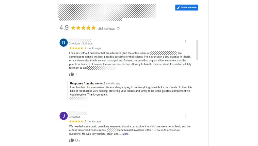 Gather and Answer the Reviews