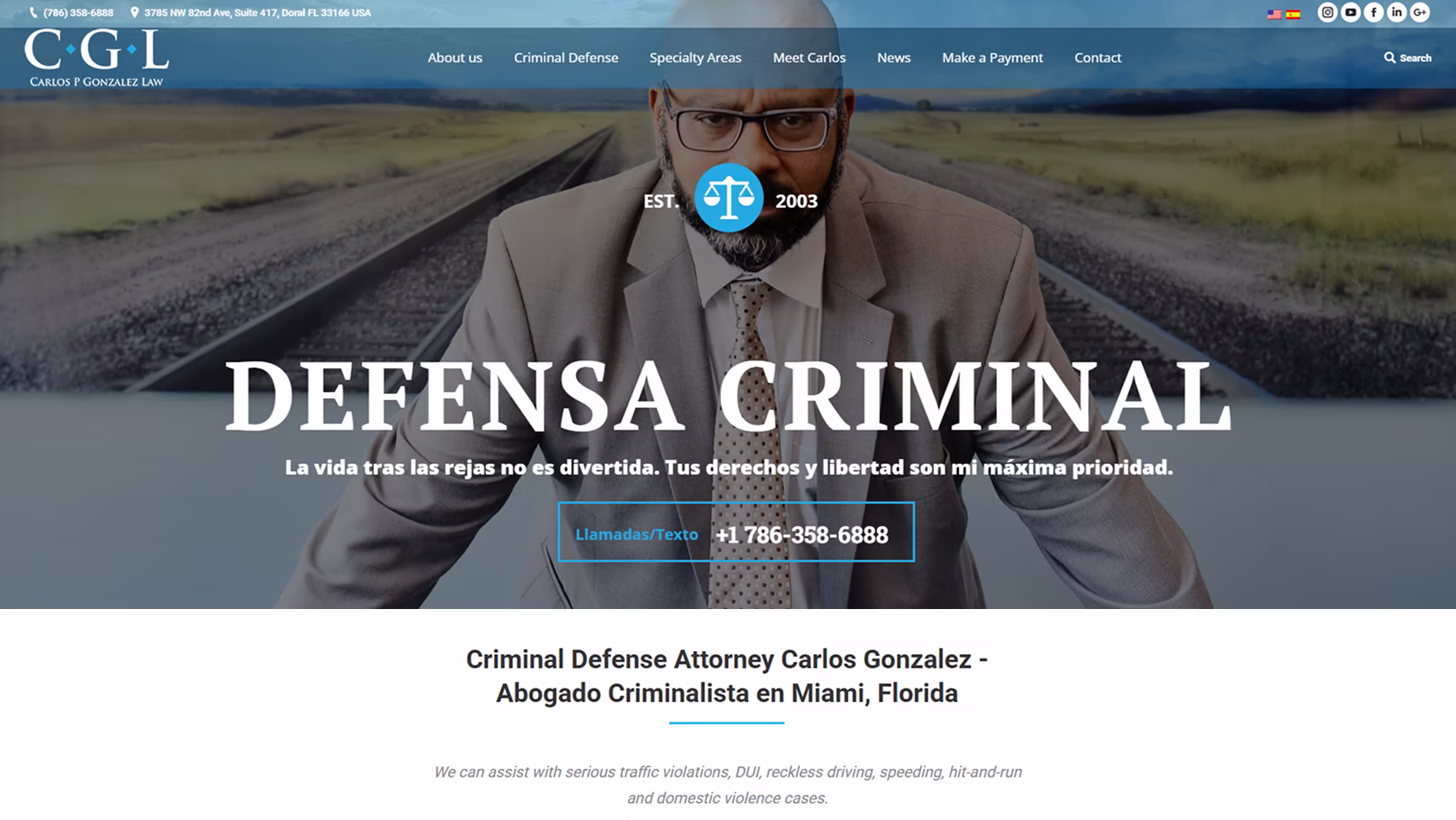 Carlos P Gonzalez Law