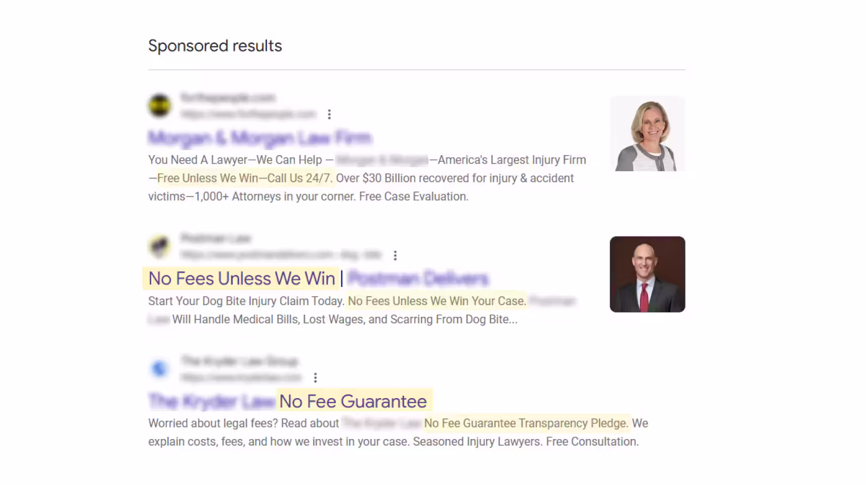 Google Ads headline