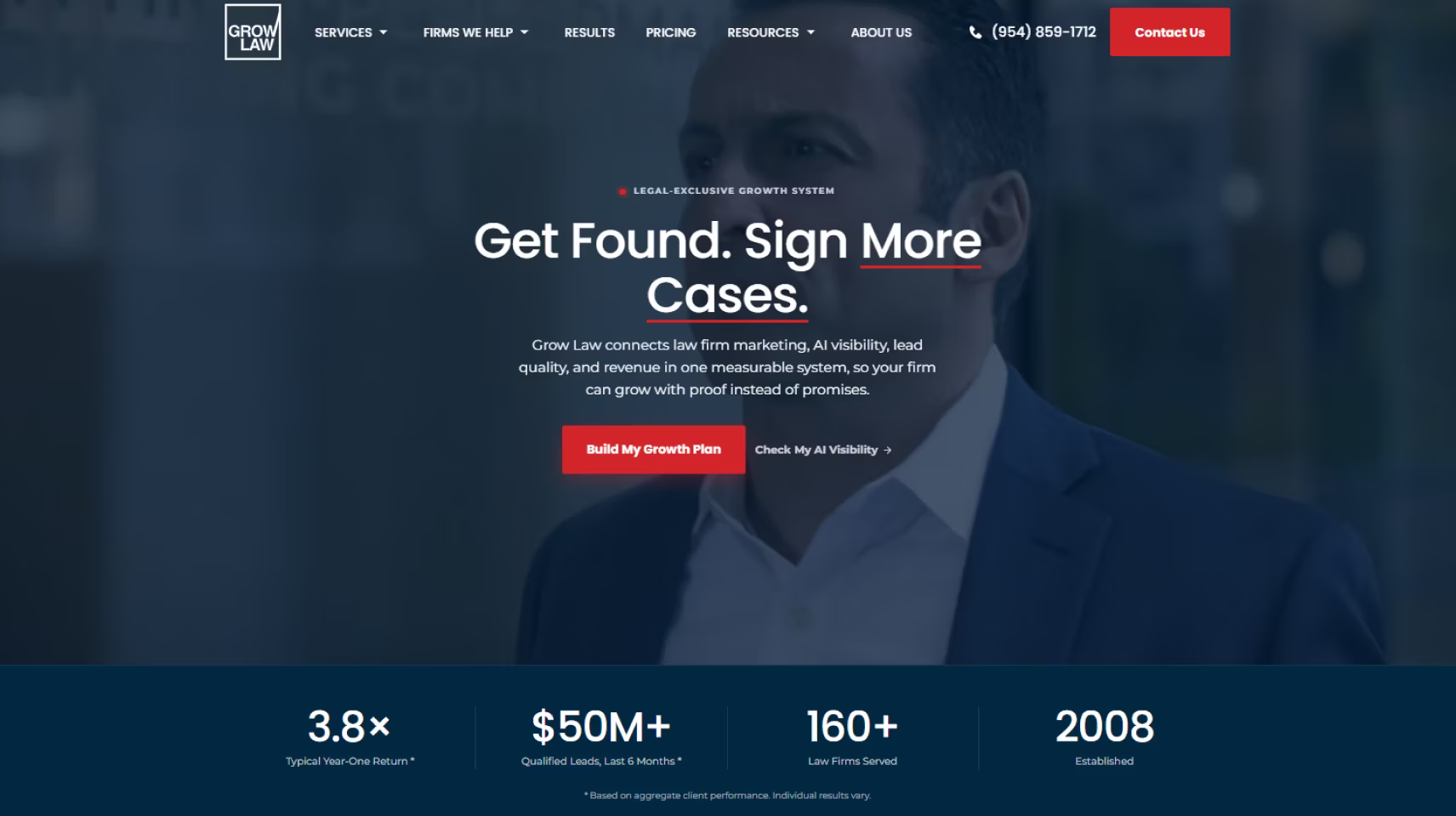 Grow Law Homepage new