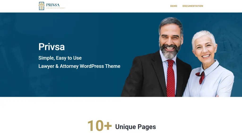 Privsa Wordpress theme