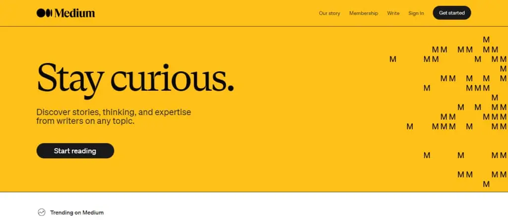 Medium screenshot