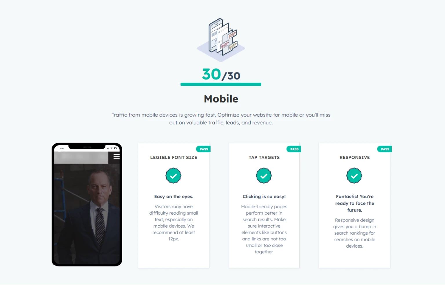 Mobile-Responsive Test Tool for Lawyers