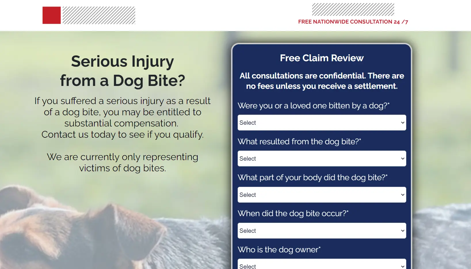 landing page example