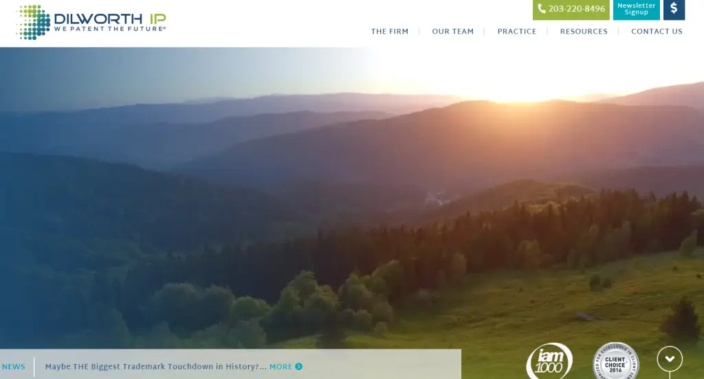 Dilworth IP website image