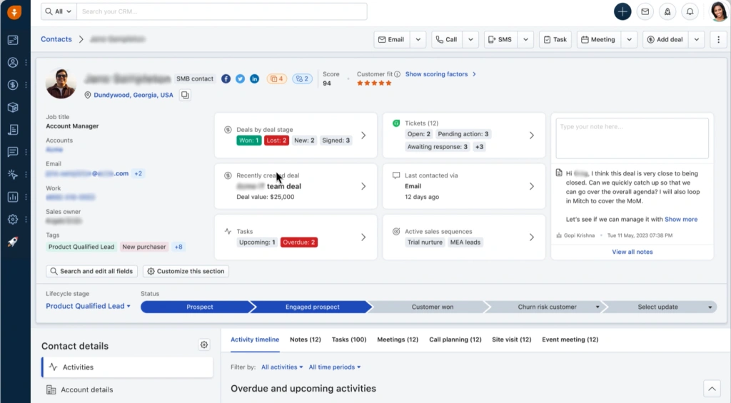 Freshsales CRM