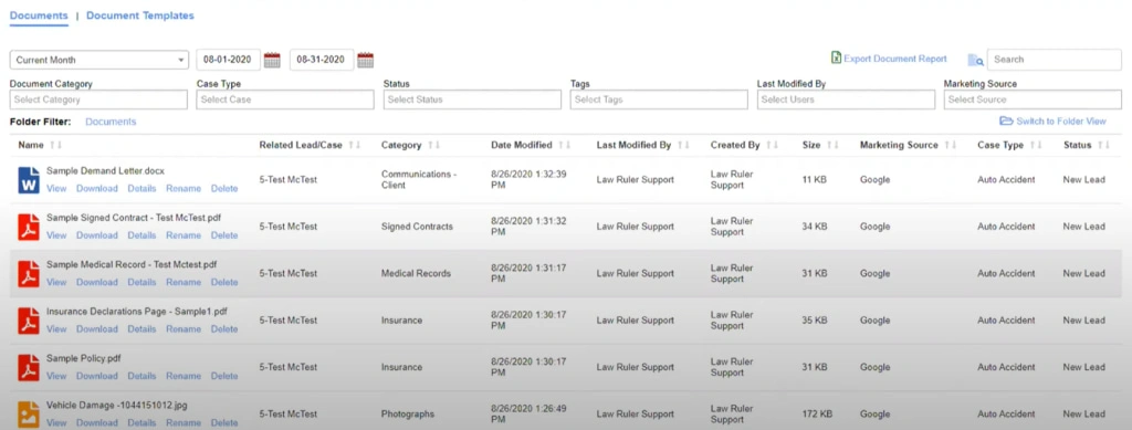 Law Ruler CRM
