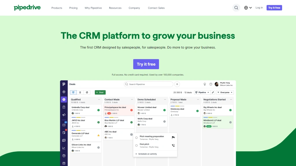 Pipedrive CRM
