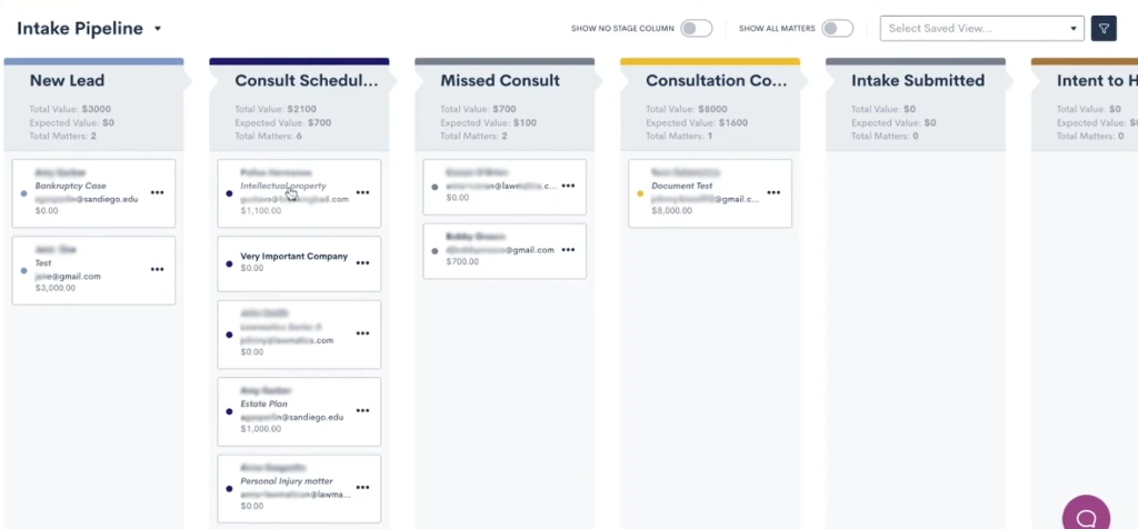 Lawmatics CRM