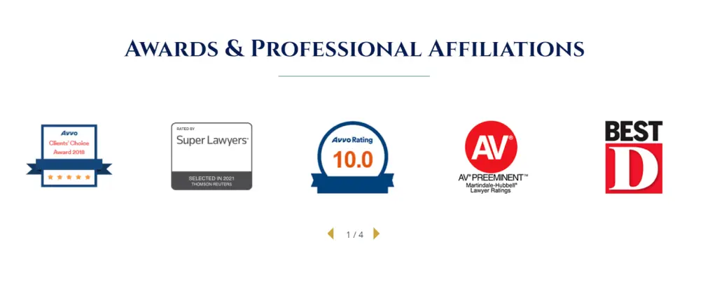 Awards and professional affiliations