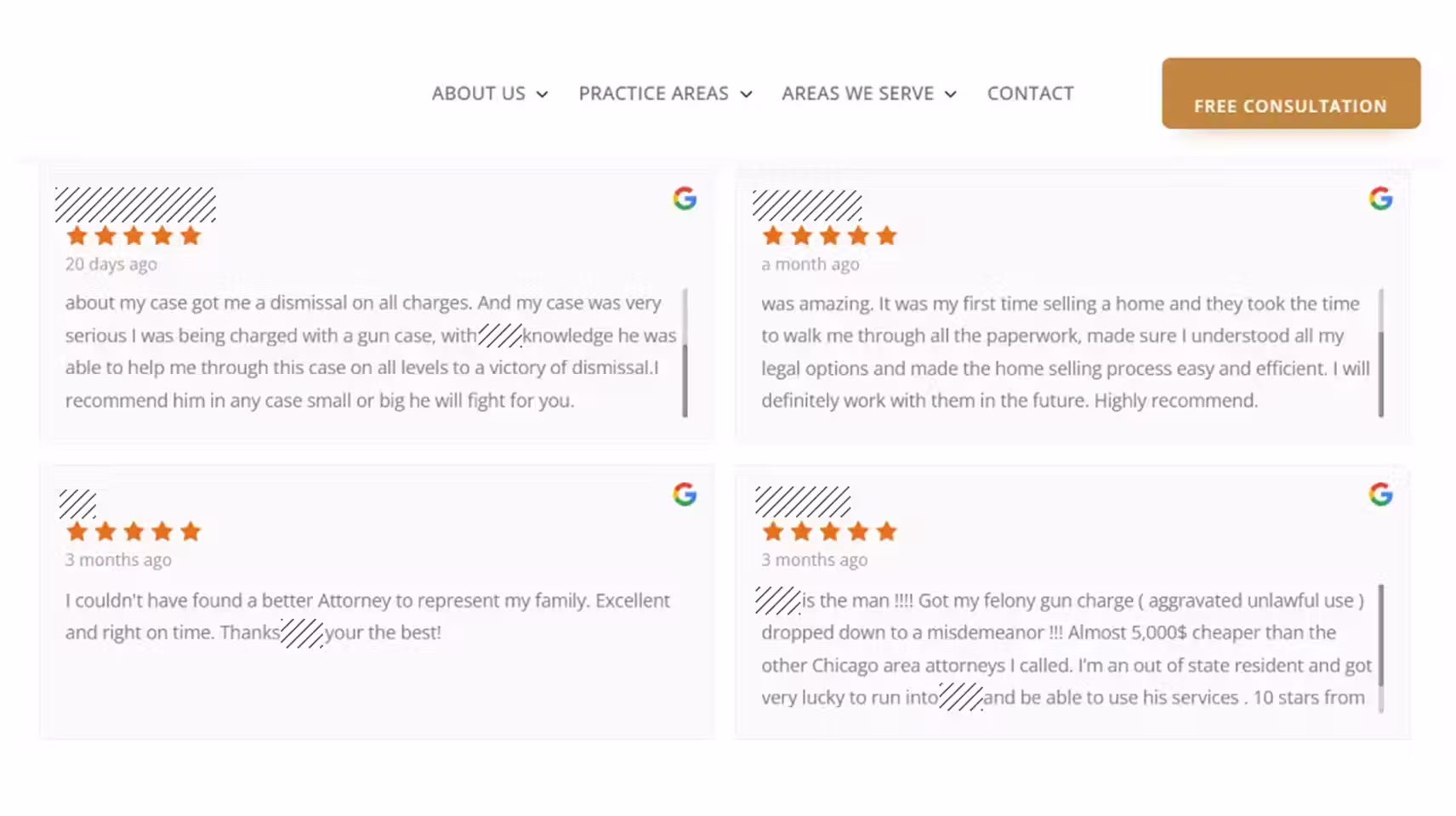 Authentic, unedited testimonials