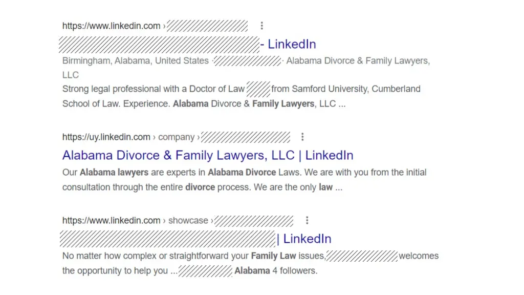 Alabama family lawyer on Linkedin