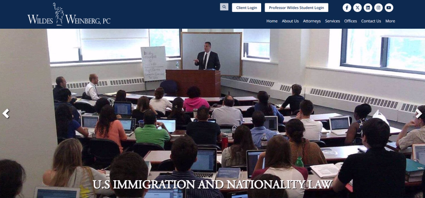 Wildes & Weinberg, P.C. website