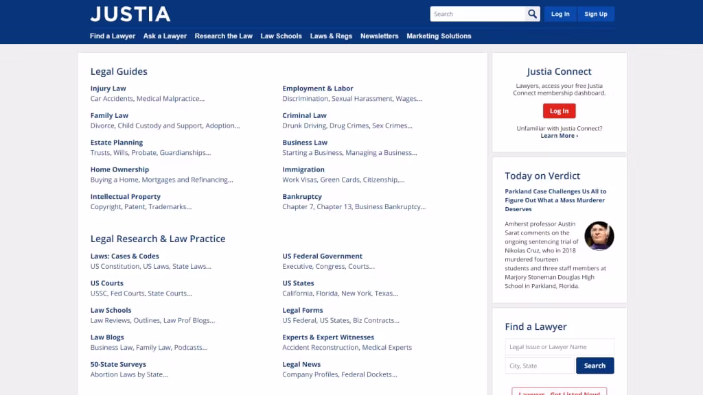 What Is Justia Lawyer Directory?