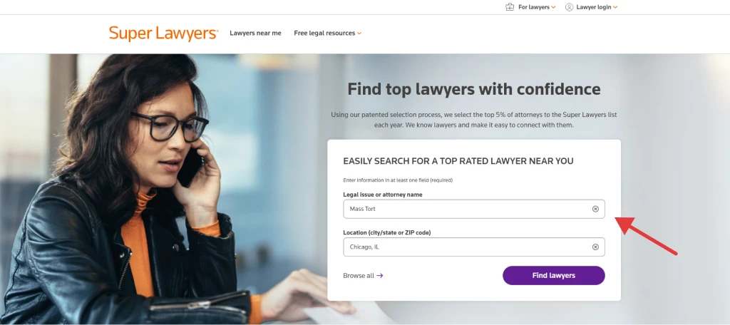 legal directory super lawyers