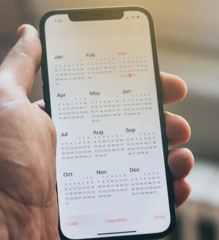 Mobile Calendar