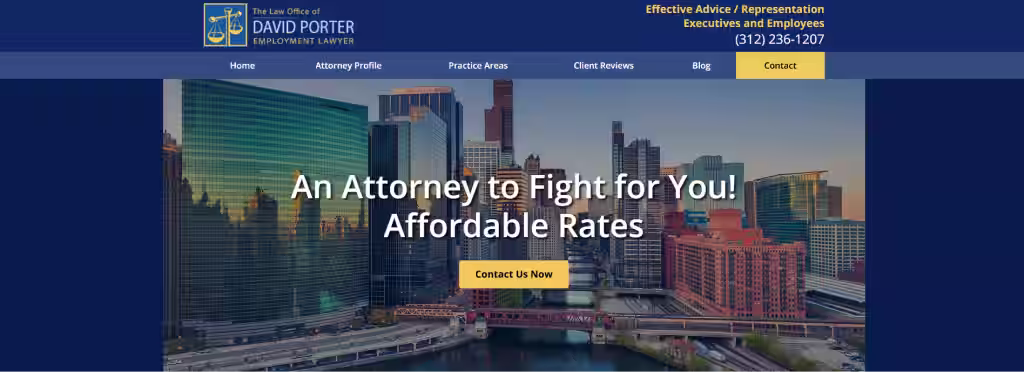 The Law Office of David Porter | Employment Lawyer