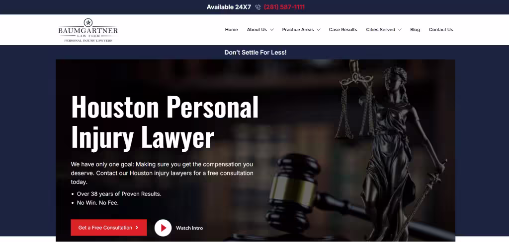 Baumgartner Law Firm Personal Injury Lawyers