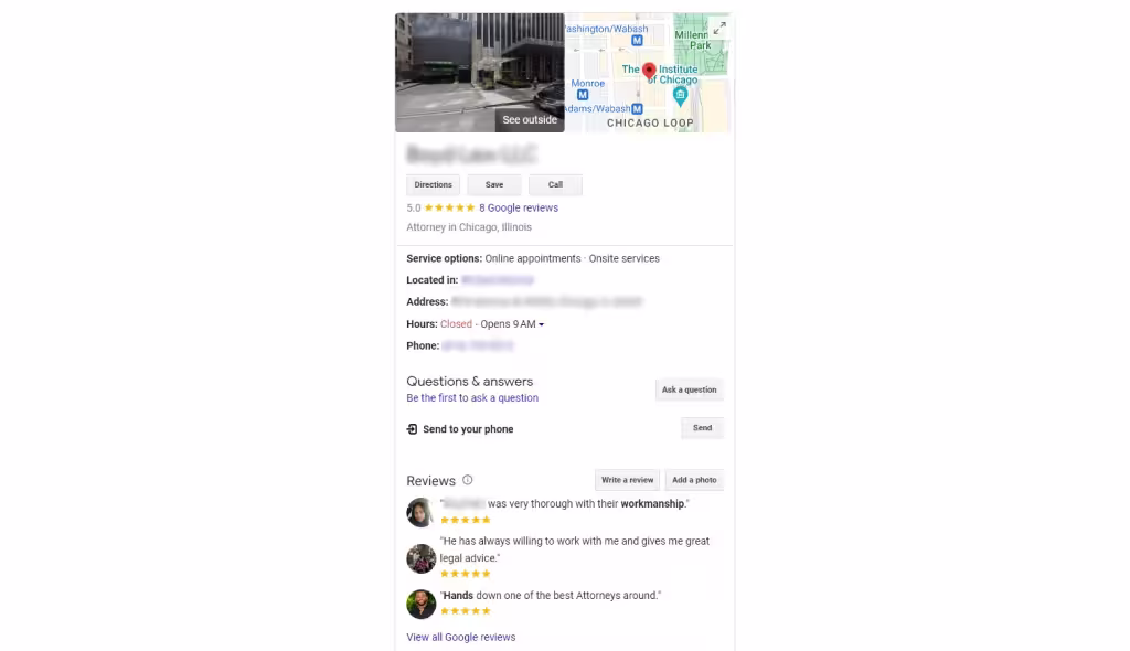 Optimize Your Google Business Profile (GBP)