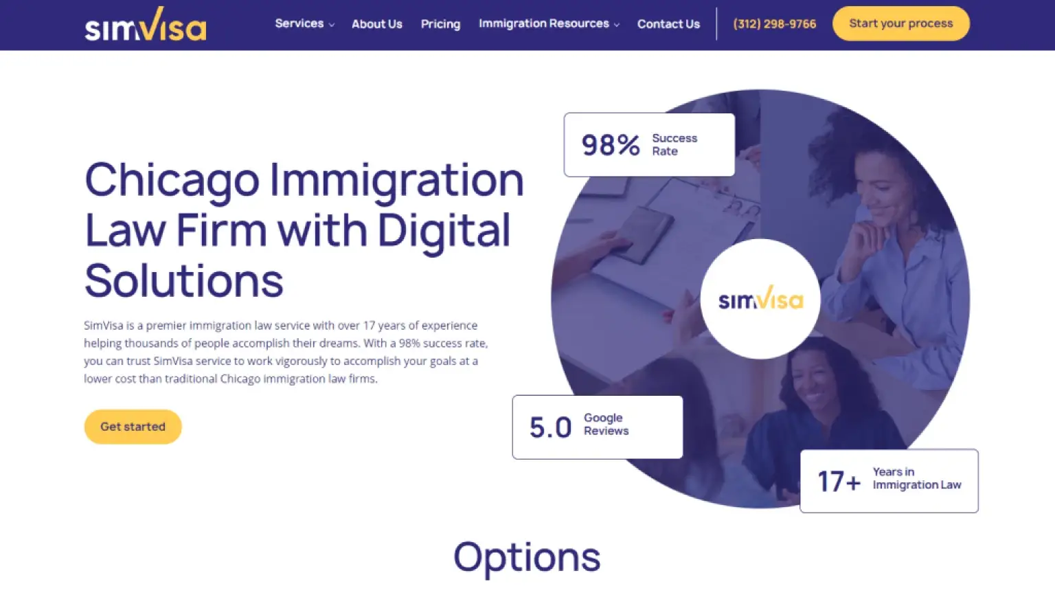 Small Law Firm Web Design Example